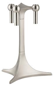 Designový svietnik STOFF Nagel Stand Brushed Chrome