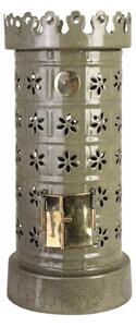 Kovový svietnik Tiled Stove Olive Green