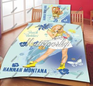 Obliečky Hannah Montana Beach Bavlna deluxe 1x 140/200, 1x 70/90
