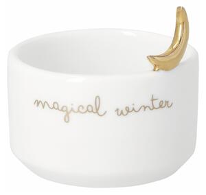 Porcelánový svícen na čajovou svíčku Magical