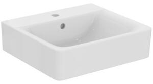 Ideal Standard Connect - Umývadlo CUBE 500x460 mm, s prepadom, 1 otvor pre batériu, biela E713801