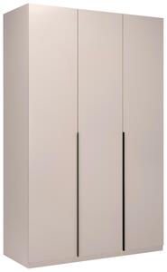 SKRIŇA S OTOČNÝMI DVERAMI, kašmírová, 134/211/55 cm P & B - Skrine, Online Only