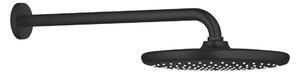 GROHE Tempesta 250 Professional - Hlavová sprcha, 1 prúd, set so sprchovým ramenom 380 mm, čierna matná 266682430