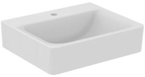 Ideal Standard Connect - Umývadlo CUBE 550x460 mm, bez prepadu, 1 otvor pre batériu, biela E811301