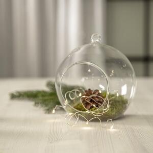 LED světelný drátek Dew Drop Transparent 1,1 m