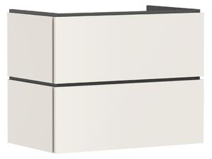 Hansgrohe Xilesa E - Umývadlová skrinka 780/470 s 2 zásuvkami, piesková béžová matná 54260780