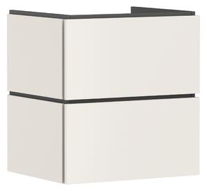 Hansgrohe Xilesa E - Umývadlová skrinka 580/470 s 2 zásuvkami, piesková béžová matná 54254780