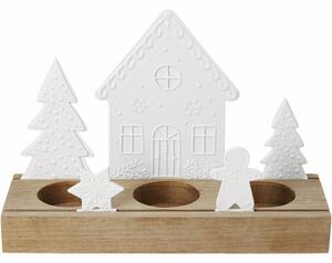 Vánoční svícen Gingerbread Village