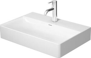 Duravit DuraSquare - Umývadlo Compact do nábytku 600x400 mm, bez prepadu, biela 2356600041