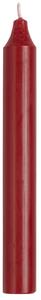 Sviečka Rustic Red 18 cm