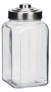 Sklenená nádoba Steel Lid 2 l