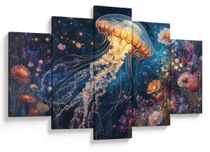 Obraz - Magická medúza (150x105 cm)