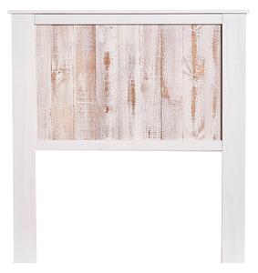 MUZZA Čelo postele lora 104 x 110 cm biele