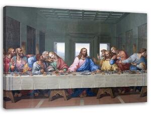 Obraz na plátně Poslední večeře da Vinci - 120x80 cm