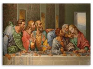 Obraz na plátně Poslední večeře Leonardo da Vinci - 60x40 cm