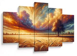 Obraz – Strom na poli (150x105 cm)
