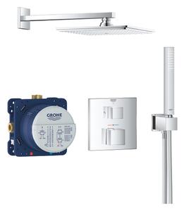GROHE Grohtherm Cube - Sprchový set pod omietku, chróm
