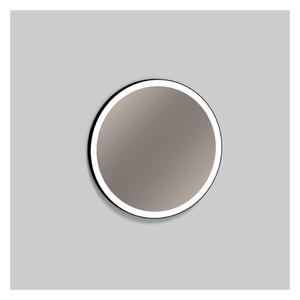 Alape SP.FR600.R1 - Zrkadlo Ø 600 mm s osvetlením, čierna matná H4485000YV4501