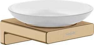 Hansgrohe AddStoris Q - Miska na mydlo, kartáčovaný bronz 41746140