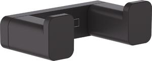 Hansgrohe AddStoris Q - Dvojitý háčik, matná čierna 41755670