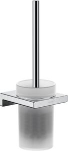 Hansgrohe AddStoris Q - Držiak na WC kefu nástenný, chróm 41752000
