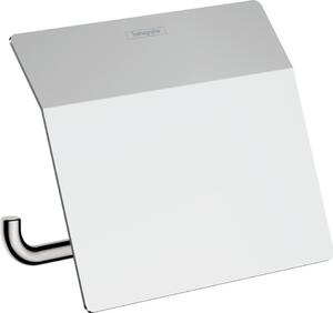 Hansgrohe AddStoris Q - Držiak na toaletný papier s krytkou, chróm 41753000