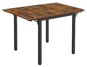 VASAGLE Jedálenský stôl Industry - 120x78x75 cm
