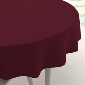 Biante Dekoračný okrúhly obrus BKU-115 Burgundský vínový Ø 110 cm