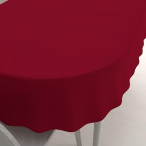 Biante Dekoračný oválny obrus BKU-106 Vínový 100x140 cm