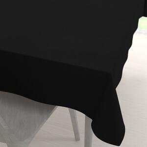 Biante Dekoračný obdĺžnikový obrus BKU-116 Čierny 50x100 cm