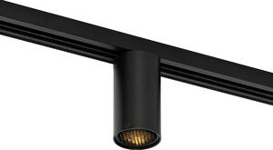 Moderný čierny reflektor pre 1-fázový koľajnicový systém GU10 50 mm - Iconic Ruby Honey