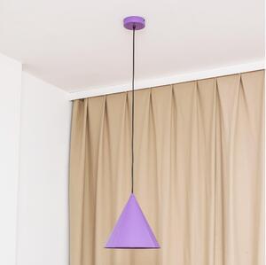 Luster na lanku ETNA II 1xE27/15W/230V pr. 25 cm fialový