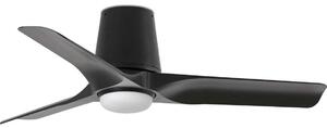 FARO 33827WT1S - LED stmievateľný ventilátor HEY TUB S 10W/230V CCT, priemer 90 cm, čierny WT, s diaľkovým ovládaním