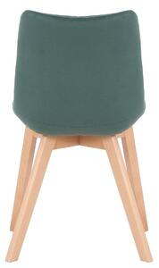 Jedálenská stolička Alessina zelená