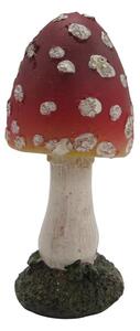 Dekoratívna figúrka muchotrávka - Ø 4*8 cm - Clayre & Eef