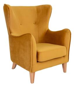 Horčicovo žltá stolička Iliade