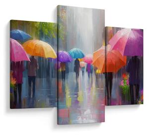 Obraz - Daždivý deň (90x60 cm)