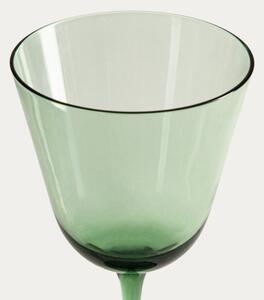 Pohár na stopke AMBERIS zelený 790591 280 ml