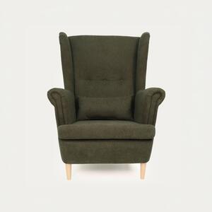 Kreslo FOSSBY olivové 970022
