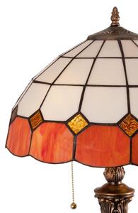 Brilagi - Tiffany vitrážová stojacia lampa SIENNA 2xE27/60W/230V