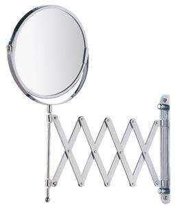 Wenko Exclusiv kozmetické zrkadlo 50x38.5 cm okrúhly strieborná 15165100