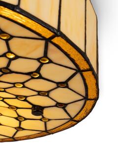 Brilagi - Tiffany vitrážové stropné svietidlo IVORY 3xE27/60W/230V priemer 40 cm