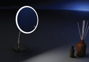 Deante Silia kozmetické zrkadlo 22x39.2 cm okrúhly s osvetlením chrómová ADI0812