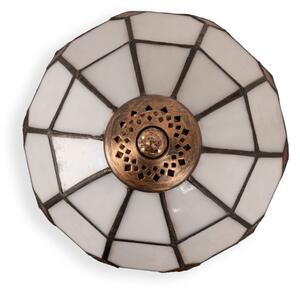 Brilagi - Tiffany vitrážová stolná lampa SIENNA 1xE27/60W/230V