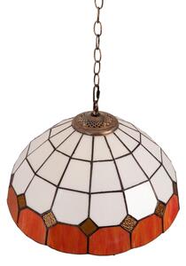 Brilagi - Tiffany vitrážový luster na reťazi SIENNA 1xE27/60W/230V priemer 40 cm