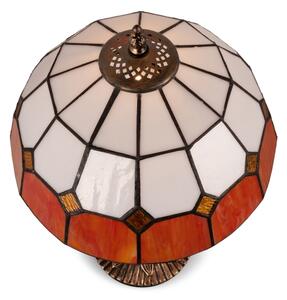 Brilagi - Tiffany vitrážová stolná lampa SIENNA 1xE27/60W/230V