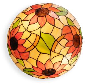 Brilagi - Tiffany vitrážové stropné svietidlo SUNFLOWER 2xE27/60W/230V pr. 40 cm