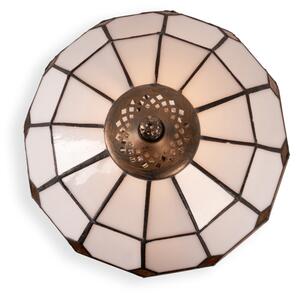 Brilagi - Tiffany vitrážová stolná lampa SIENNA 1xE27/60W/230V