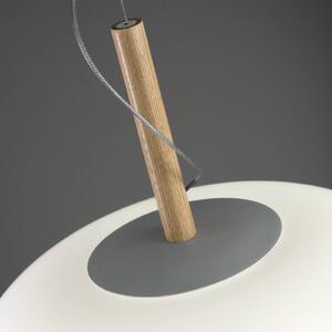LEDS-C4 iLargi závesná lampa, 67 cm, svetlý jaseň