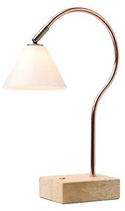 Halo Design - Question Prenosné Stolová Lampa Meď Antique/Mosadz Opál